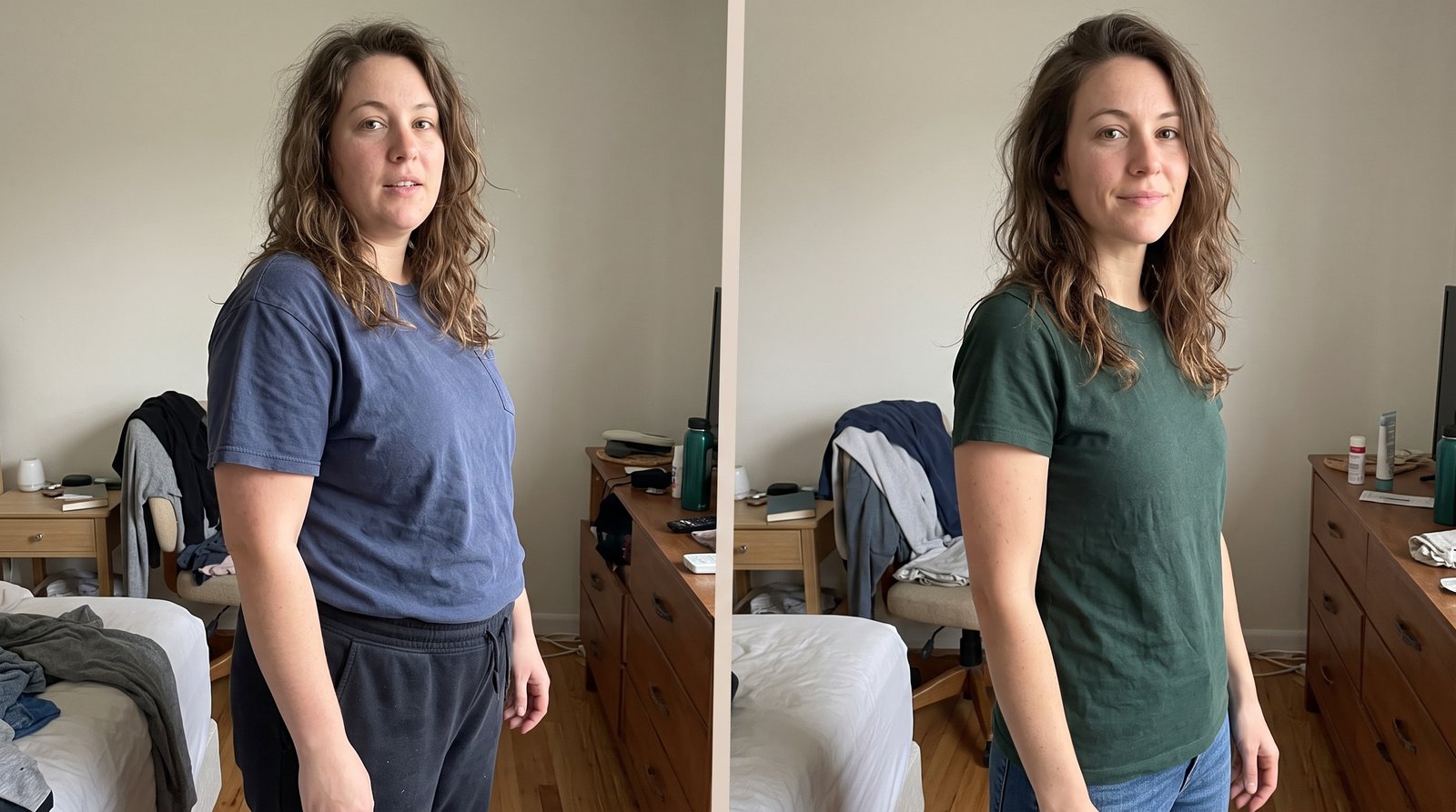 Antes e depois - resultado real
